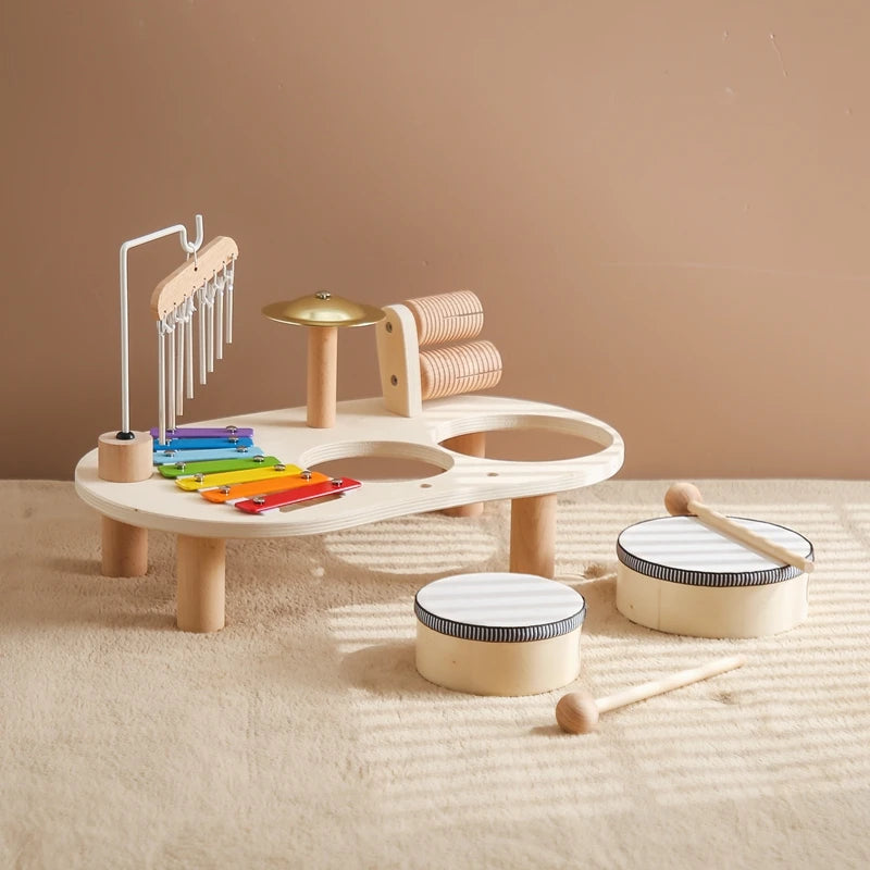 Table Musicale en Bois Baby Mozart